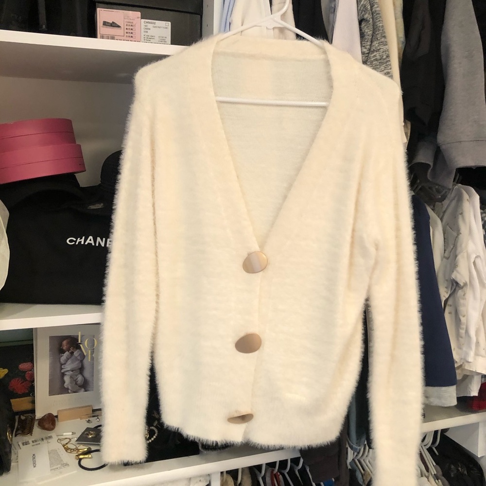 Clean Fuzzy Sweater